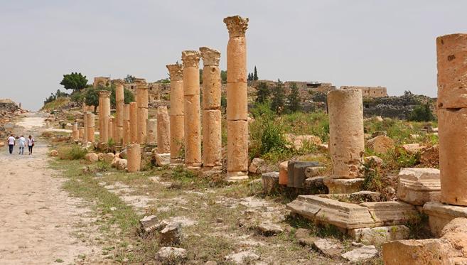Sur les traces du passage des Romains en Jordanie