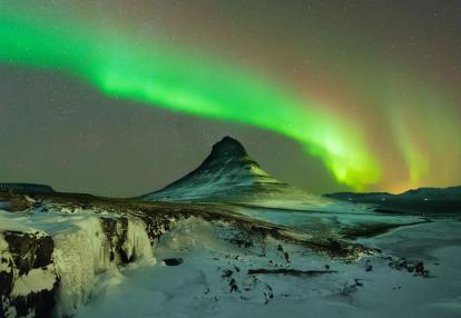 Voyage en Islande - Aurores Boréales et Volcans en Raquettes