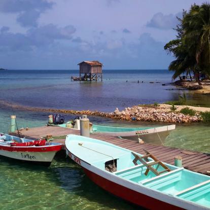 Île de Tobacco Caye Voyage au Belize - Agence de Voyage Locale Mayan Zone