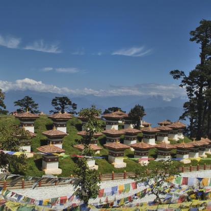Thimphou - Memorial Chorten Voyage au Bhoutan - Agence de Voyage Locale Shanti Travel, Bhoutan
