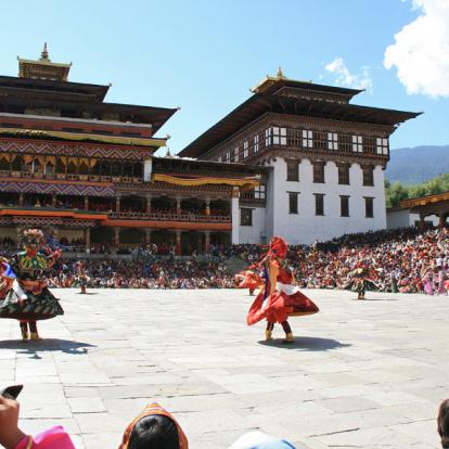 Thimphou - Tsechu Voyage au Bhoutan - Agence de Voyage Locale Shanti Travel, Bhoutan