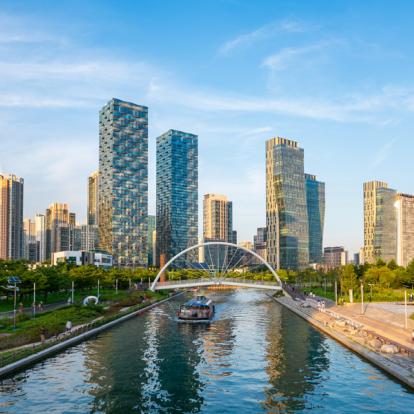 Incheon - Parc Central Songdo Voyage en Corée du Sud - Agence de Voyage Locale Corée Voyage