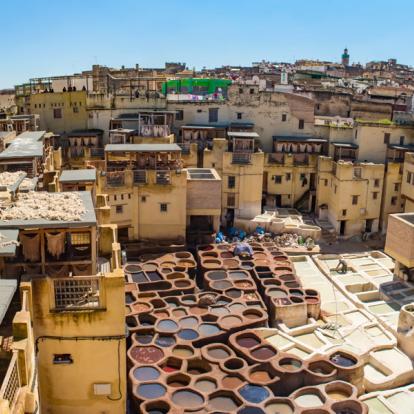Fès - Tannerie Voyage au Maroc - Agence de Voyage Locale Maroc en Liberté
