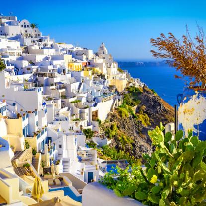 Santorin - Fira Voyage dans les Cyclades - Agence de Voyage Locale Orea Voyages