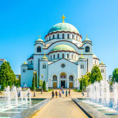 Belgrade - cathédrale Saint Sava Voyage en Serbie - Agence de Voyage Locale Balkania Tour