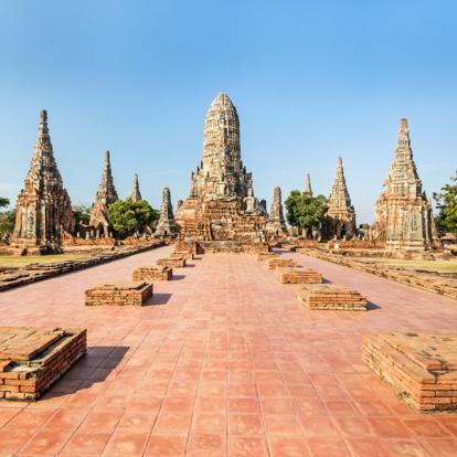 Ayuthaya - Wat Chaiwatthanaram Voyage en Thailande - Agence de Voyage Locale Mandarin Road