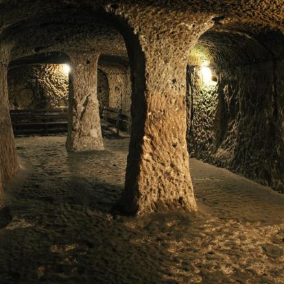 Cappadoce - Cité souterraine de Derinkuyu Voyage en Turquie - Agence de Voyage Locale Sobek Travel-RandoNatolia