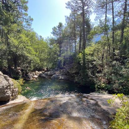 Corse - Quenza - Cascades de Purcaraccia Voyage en France - Agence de Voyage Shanti Travel
