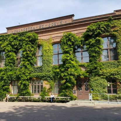 Lund - Lundagård - Universistetsplatsen - Palaestra et Odeum Suède - Lund, une ville d’histoire et d’étudiants