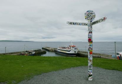 John O' Groats Voyage en Ecosse d'Annie, Françoise et Patricia