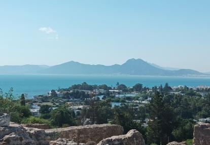 Vue depuis Carthage Voyage en Tunisie de Daniele R.
