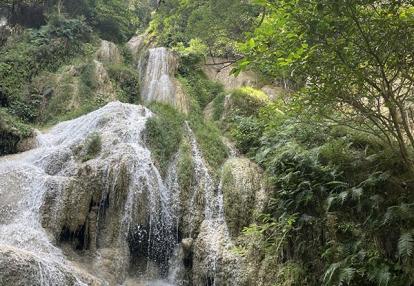Cascades @Erawan Voyage en Thaïlande de la Famille de Dominique P.