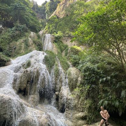 Cascades @Erawan Voyage en Thaïlande de la Famille de Dominique P.