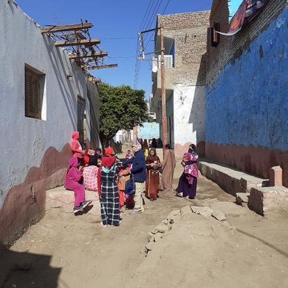 Dans un village nubien Voyage en Egypte de Michelle P.