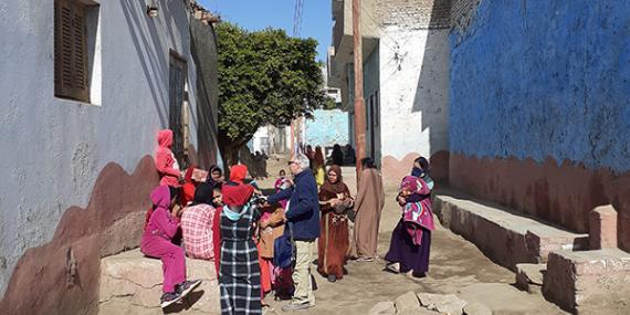 Dans un village nubien Voyage en Egypte de Michelle P.