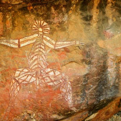 Parc National de Kakadu - Peinture aborigène A Découvrir en Australie - Parc National de Kakadu