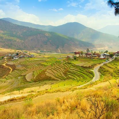 Vallée de Punakha A Découvrir au Bhoutan - La Vallée de Punakha