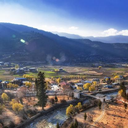 Vallée de Punakha A Découvrir au Bhoutan - La Vallée de Punakha