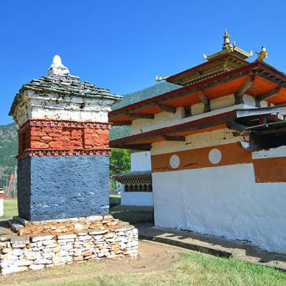 Punakha - Temple Chimi Lakhang ou Chime Lhakhang A Découvrir au Bhoutan - La Vallée de Punakha