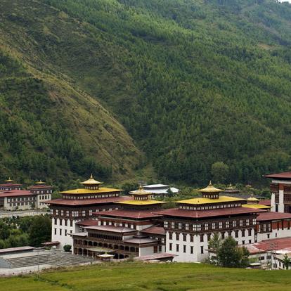 Thimphou - Trashi Chhoe Dzong A Découvrir au Bhoutan - Thimphou