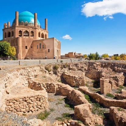 Soltaniyeh - mausolée d'Oljeitu A Découvrir en Iran - Soltaniyeh