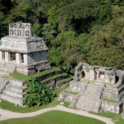 Palenque - Temple du Soleil A Découvrir au Mexique - Palenque
