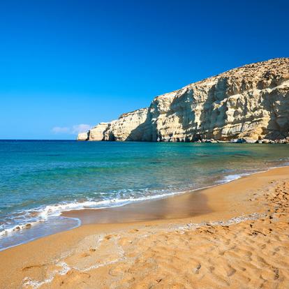 Matala - Red Beach A Découvrir en Crète - Matala
