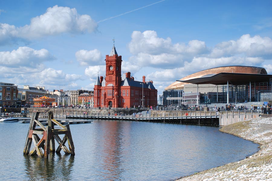Pays de Galles - Cardiff - entre Nature et Culture, entre Histoire et Modernité