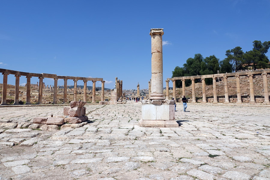 Jordanie - Sur les traces du passage des Romains