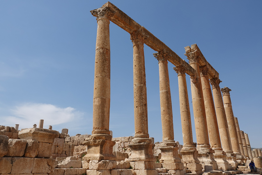 Jordanie - Sur les traces du passage des Romains