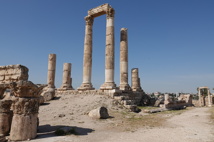 Jordanie - Sur les traces du passage des Romains