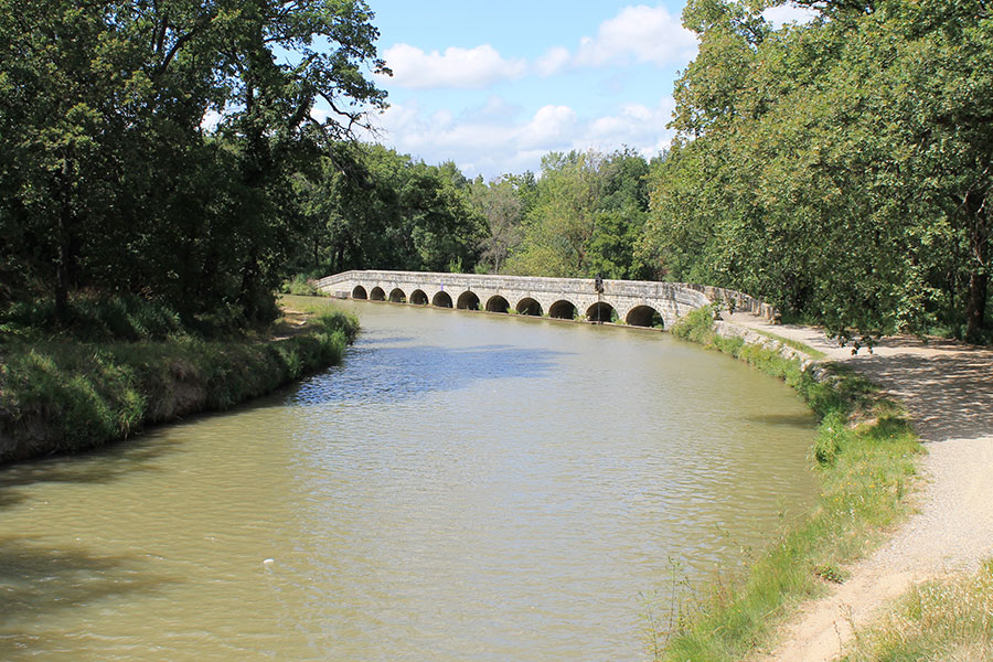 Epanchoir des patiasses et ouvrages sur la Cesse - Canal du Midi