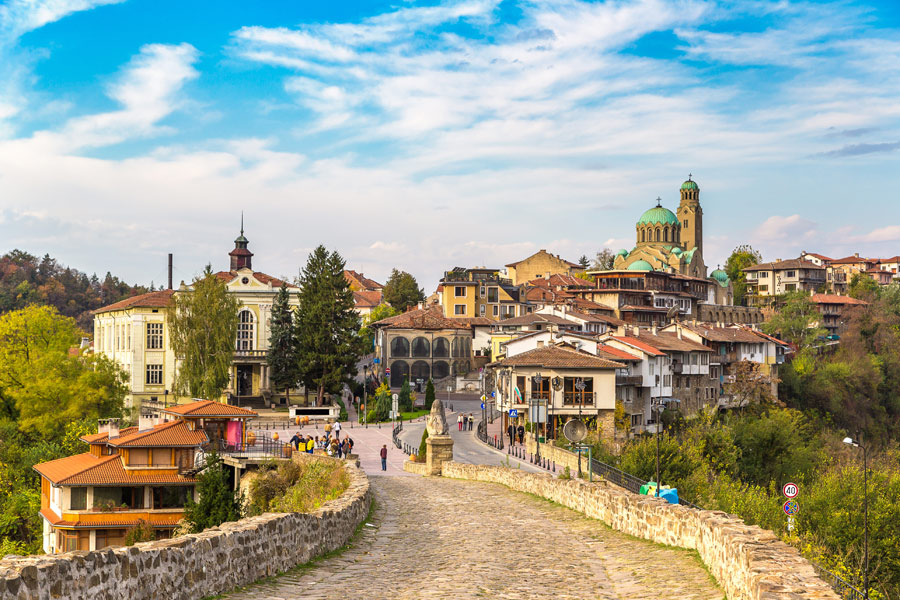 Bulgarie - Veliko Tarnovo, Capitale du Second Empire Bulgare