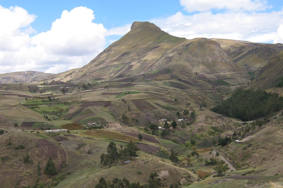 Equateur - Lagune et Cratère Volcanique de Quilotoa