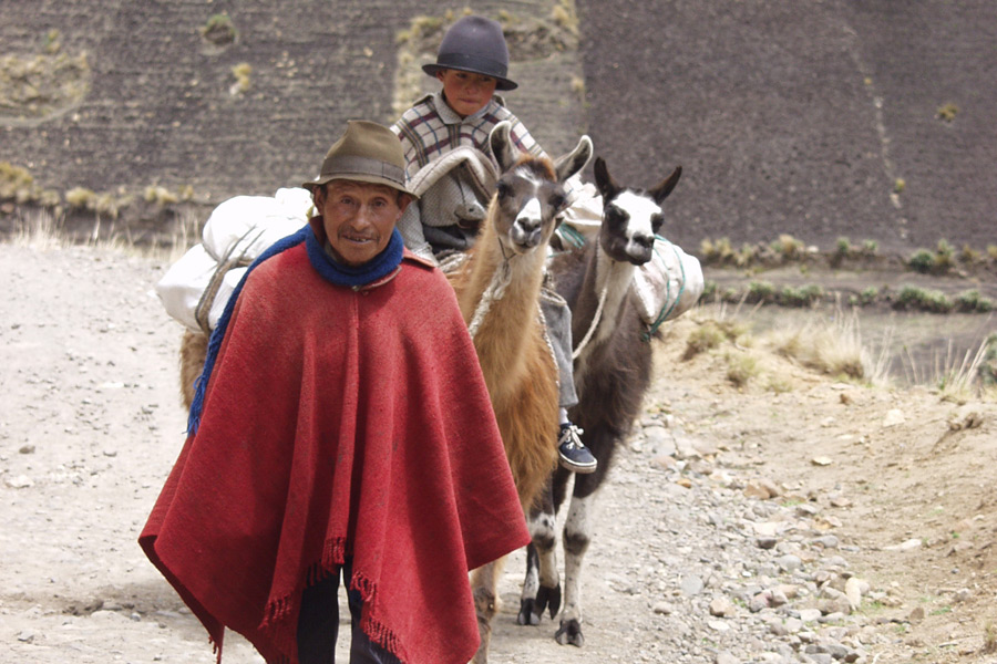 Equateur - Lagune et Cratère Volcanique de Quilotoa