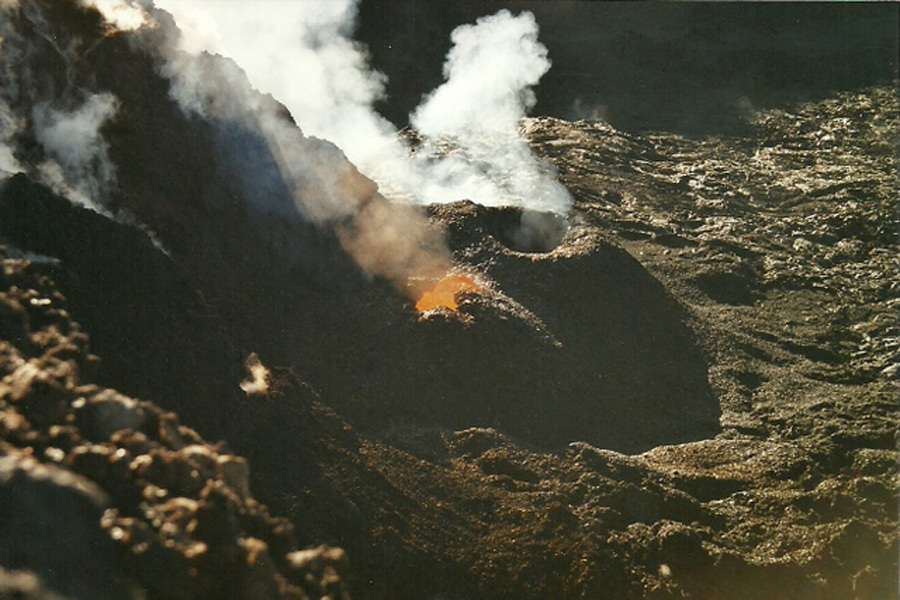 Ile de La Réunion - Les éruptions du Piton de la Fournaise