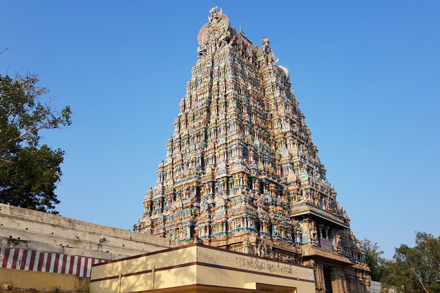 Inde - Madurai, chef-d'œuvre de l'Art Dravidien