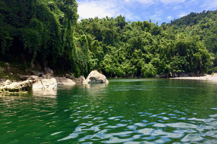 Jamaïque - La descente du Rio Grande en Bambou Rafting