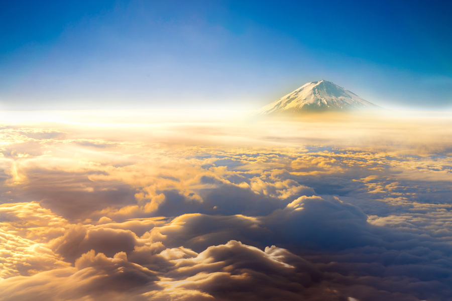 Japon - Le Mont Fuji, Emblème du Japon
