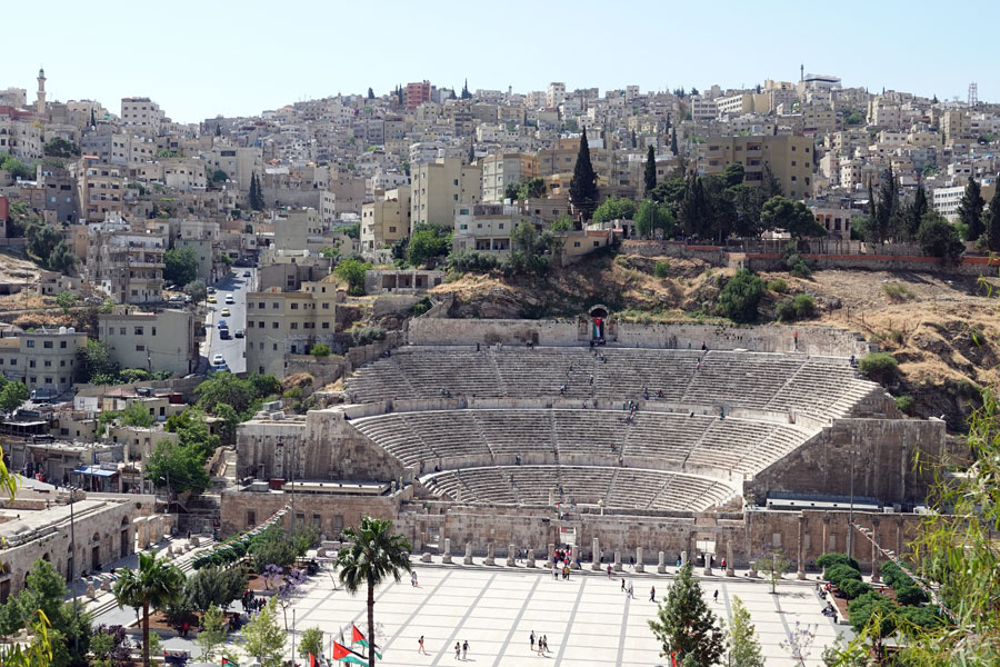 Jordanie - Amman, la Rome du Moyen-Orient