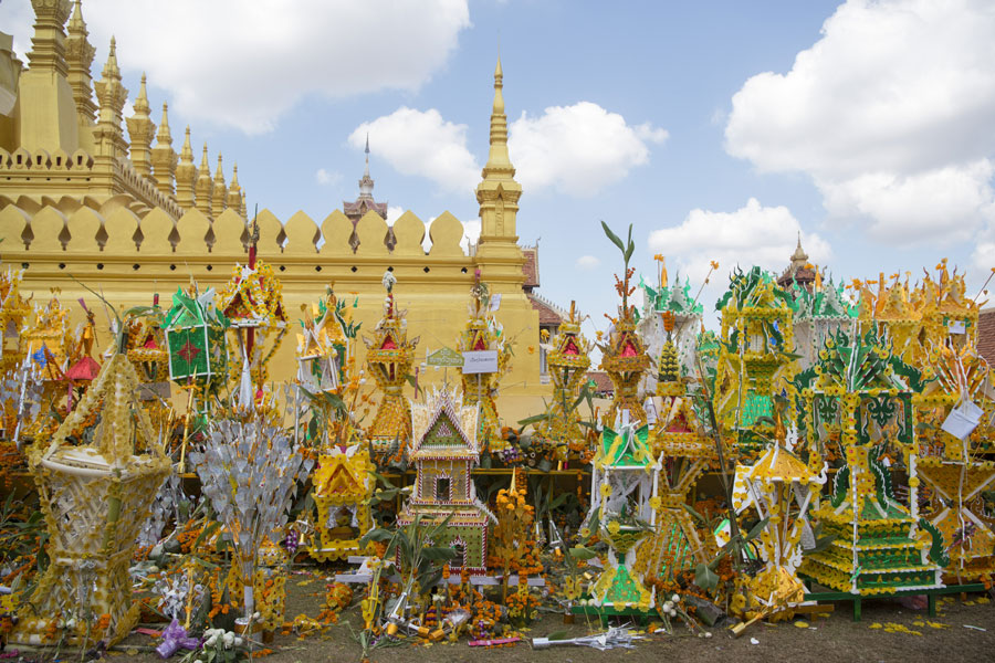 Voyage Découverte au Laos - La Fête de That Luang