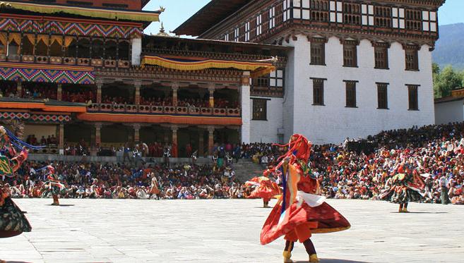 Les Tsechu du Bhoutan