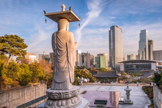 Seoul - Bongeunsa temple Voyage Découverte en Corée du Sud - Séoul - Ultra-Moderne et Incroyablement Vivante