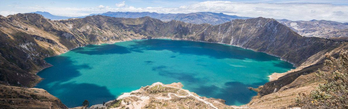 Voyage Découverte en Equateur - Lagune et Cratère Volcanique de Quilotoa