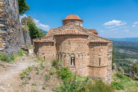 Mystra - Eglise Saint Nicolas Voyage Découverte en Grèce - Mistra dans le Péloponnèse