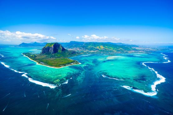 Aerial Vue Voyage Découverte à l'Ile Maurice - Secrets Bien Gardés