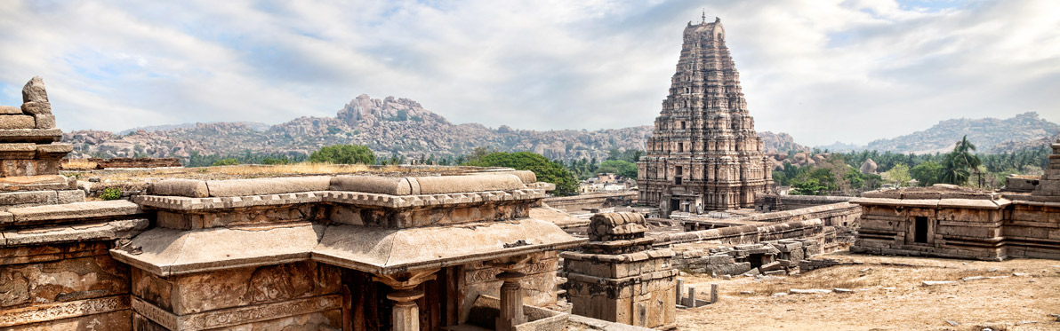 Hampi - Virupaksha temple Voyage Découverte en Inde - Le Site d'Hampi