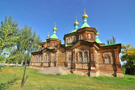Karakol - Holy Trinity Cathedra Voyage Découverte au Kirghizistan - Karakol et la Région du Lac Yssykköl
