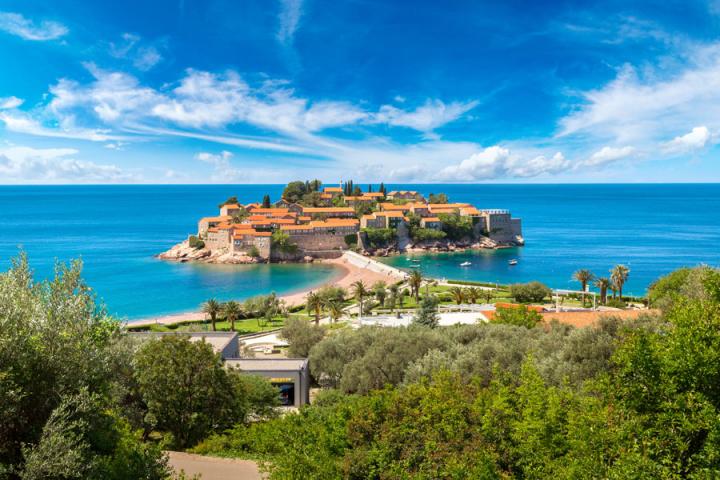 Budva - Sveti Stefan island Voyage Découverte au Monténégro - La Riviera Monténégrine