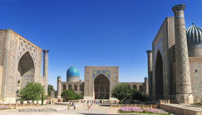 Samarcande, la Cité des Coupoles Bleues